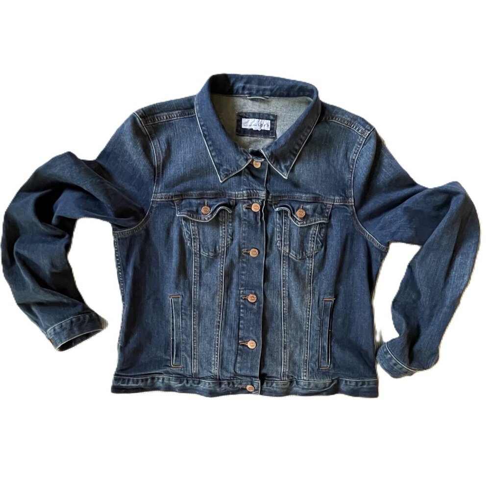 Ann Taylor Loft Women's Denim Jean Jacket